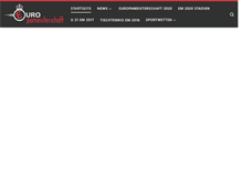 Tablet Screenshot of europameisterschaft.com